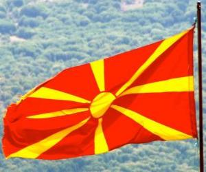 Puzzle Σημαία της Μακεδονίας